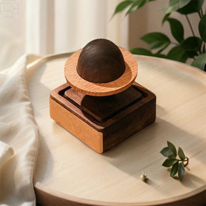 1Pcs Wood Scent No Essential Oil Diffuser Jupiter Shape Home Decoration Fresh Air Present to Friend Dorm Room Essentials