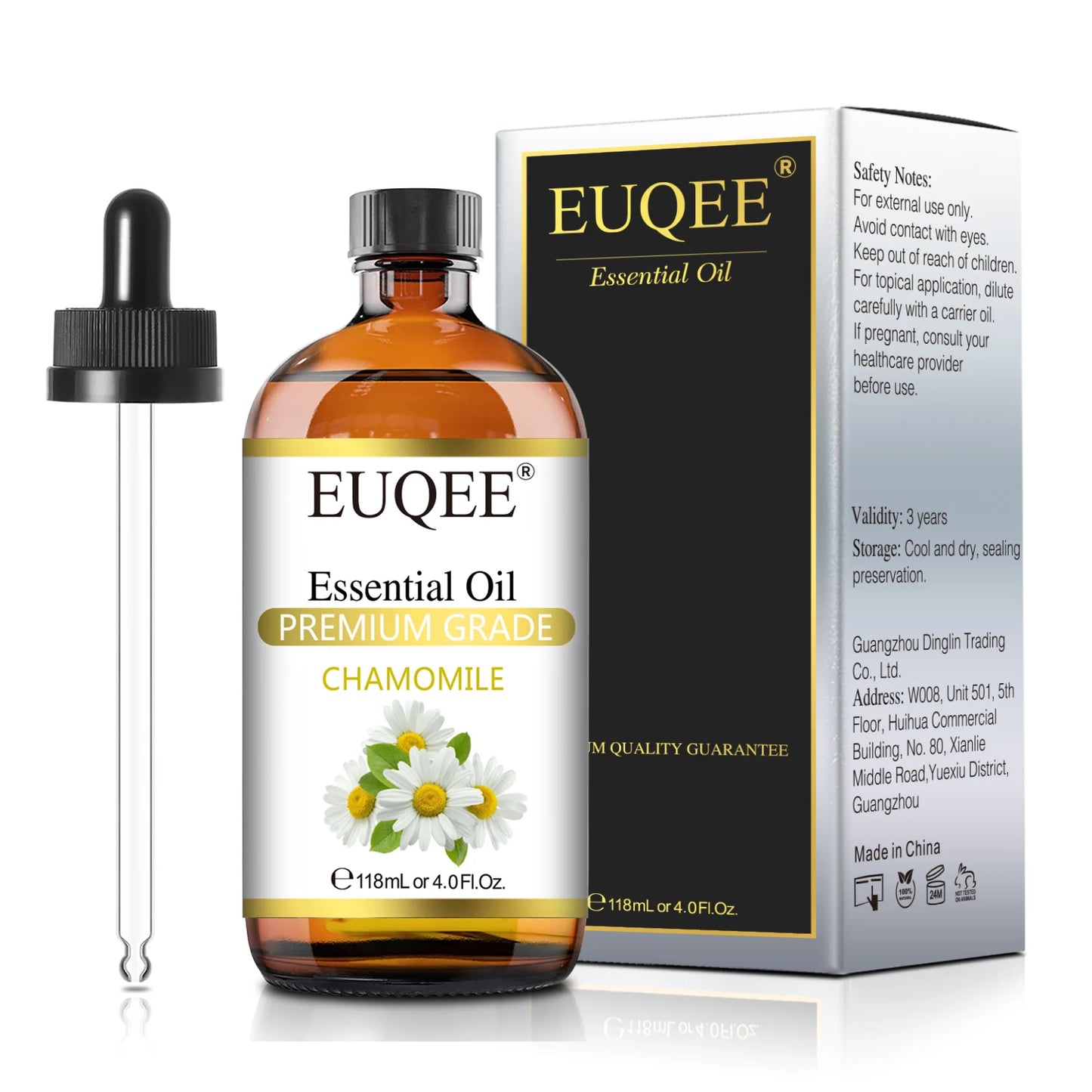 Aromatherapy Essential Oil Set for Diffusers - Bergamot, Eucalyptus, Sandalwood, Cinnamon, and Lavender (10ml/118ml)