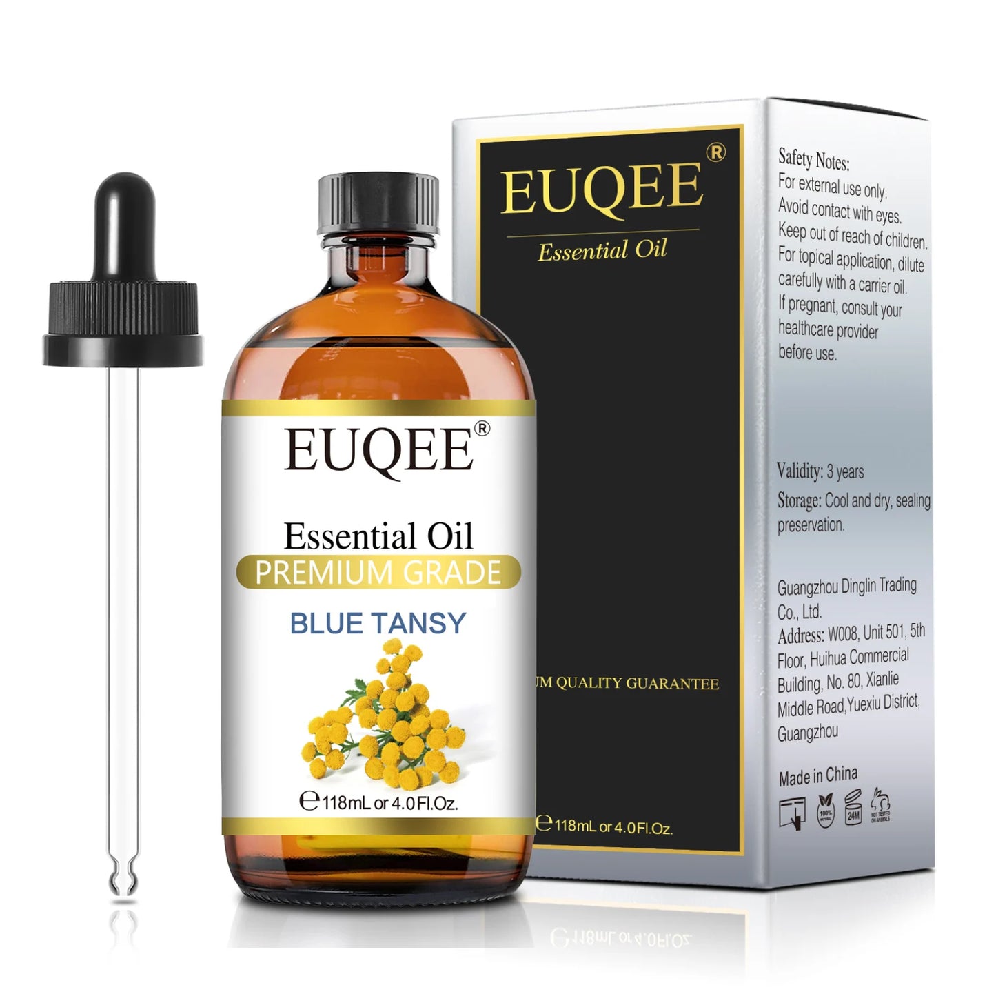 Aromatherapy Essential Oil Set for Diffusers - Bergamot, Eucalyptus, Sandalwood, Cinnamon, and Lavender (10ml/118ml)
