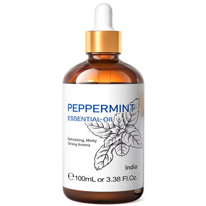 100ML Sandalwood Essential Oils,100% Pure Nature for Aromatherapy, Diffuser, Humidifier, Massage, Meditation, Candle