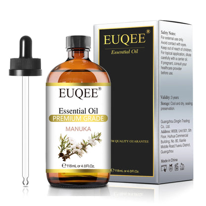 Aromatherapy Essential Oil Set for Diffusers - Bergamot, Eucalyptus, Sandalwood, Cinnamon, and Lavender (10ml/118ml)