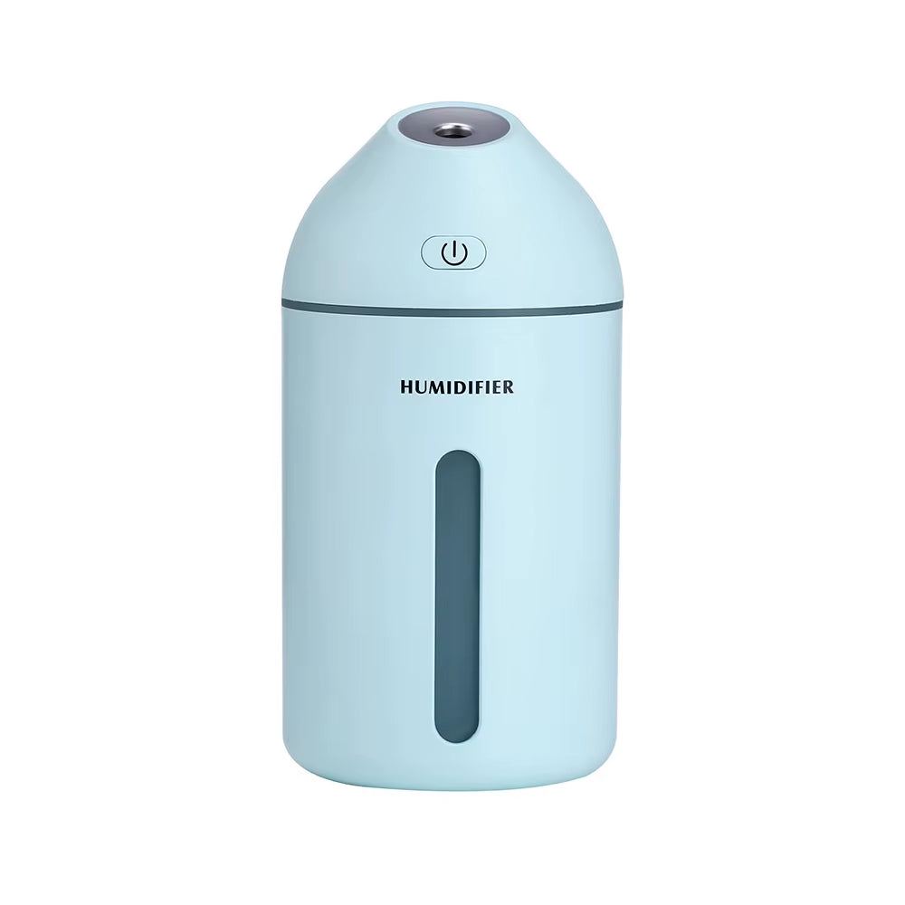 Ultrasonic Aromatherapy Essential Oil Aroma Diffuser Cool Mist USB Car Humidifier with LED Lights 300Ml Air Humidifier for Home