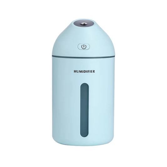 Ultrasonic Aromatherapy Essential Oil Aroma Diffuser Cool Mist USB Car Humidifier with LED Lights 300Ml Air Humidifier for Home