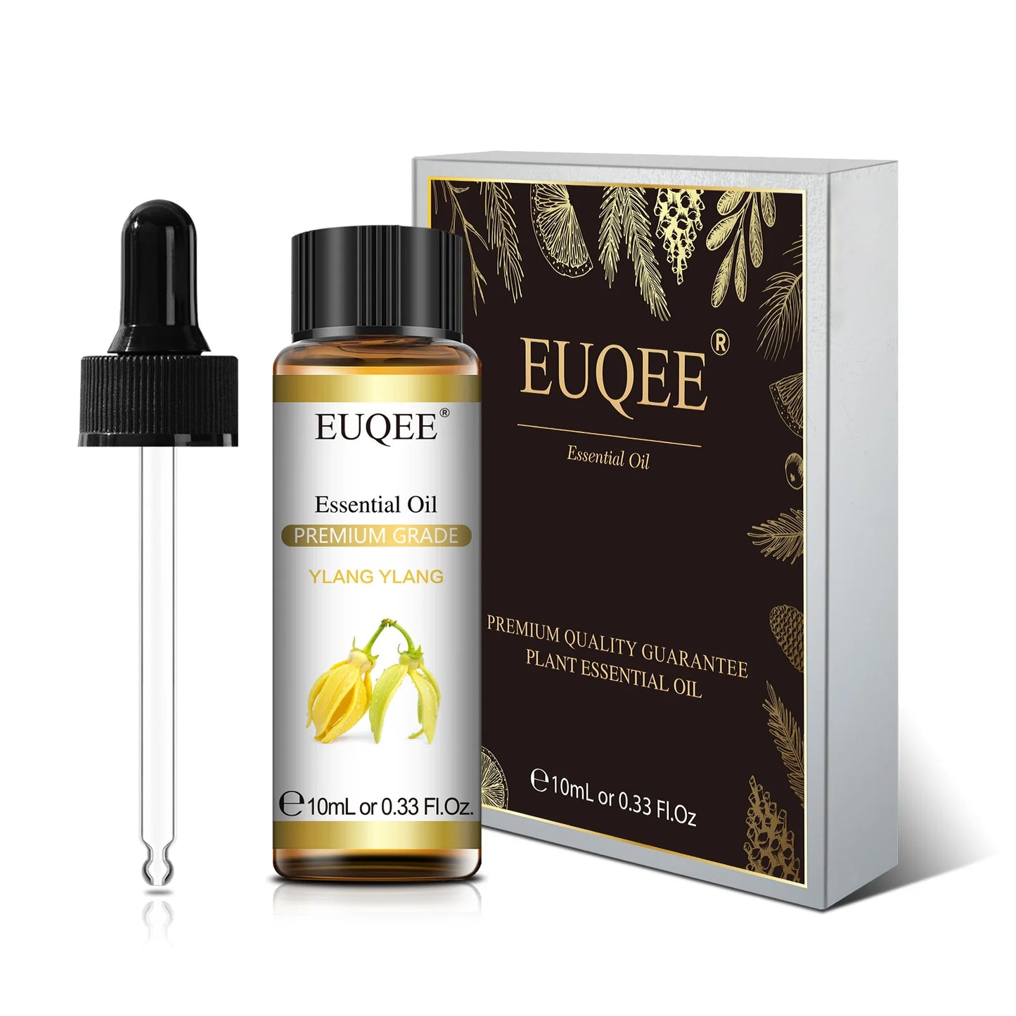 Aromatherapy Essential Oil Set for Diffusers - Bergamot, Eucalyptus, Sandalwood, Cinnamon, and Lavender (10ml/118ml)