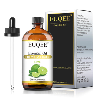 Aromatherapy Essential Oil Set for Diffusers - Bergamot, Eucalyptus, Sandalwood, Cinnamon, and Lavender (10ml/118ml)