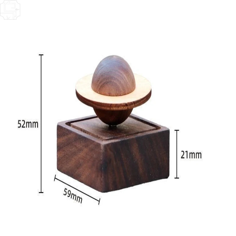 1Pcs Wood Scent No Essential Oil Diffuser Jupiter Shape Home Decoration Fresh Air Present to Friend Dorm Room Essentials