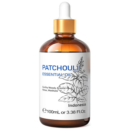 100ML Sandalwood Essential Oils,100% Pure Nature for Aromatherapy, Diffuser, Humidifier, Massage, Meditation, Candle