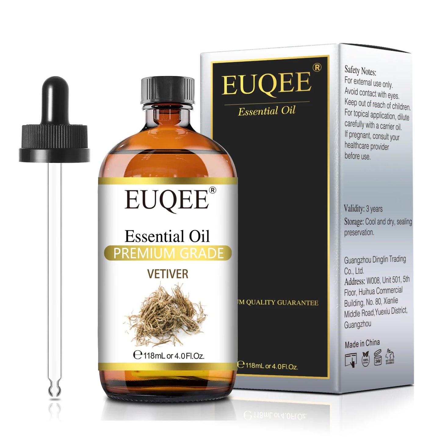 Aromatherapy Essential Oil Set for Diffusers - Bergamot, Eucalyptus, Sandalwood, Cinnamon, and Lavender (10ml/118ml)