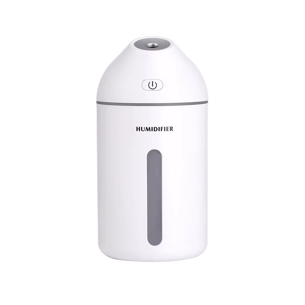 Ultrasonic Aromatherapy Essential Oil Aroma Diffuser Cool Mist USB Car Humidifier with LED Lights 300Ml Air Humidifier for Home