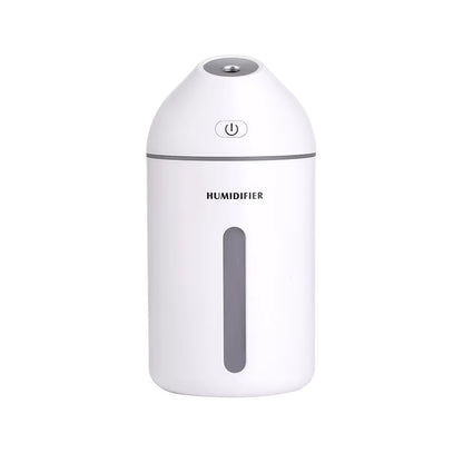 Ultrasonic Aromatherapy Essential Oil Aroma Diffuser Cool Mist USB Car Humidifier with LED Lights 300Ml Air Humidifier for Home