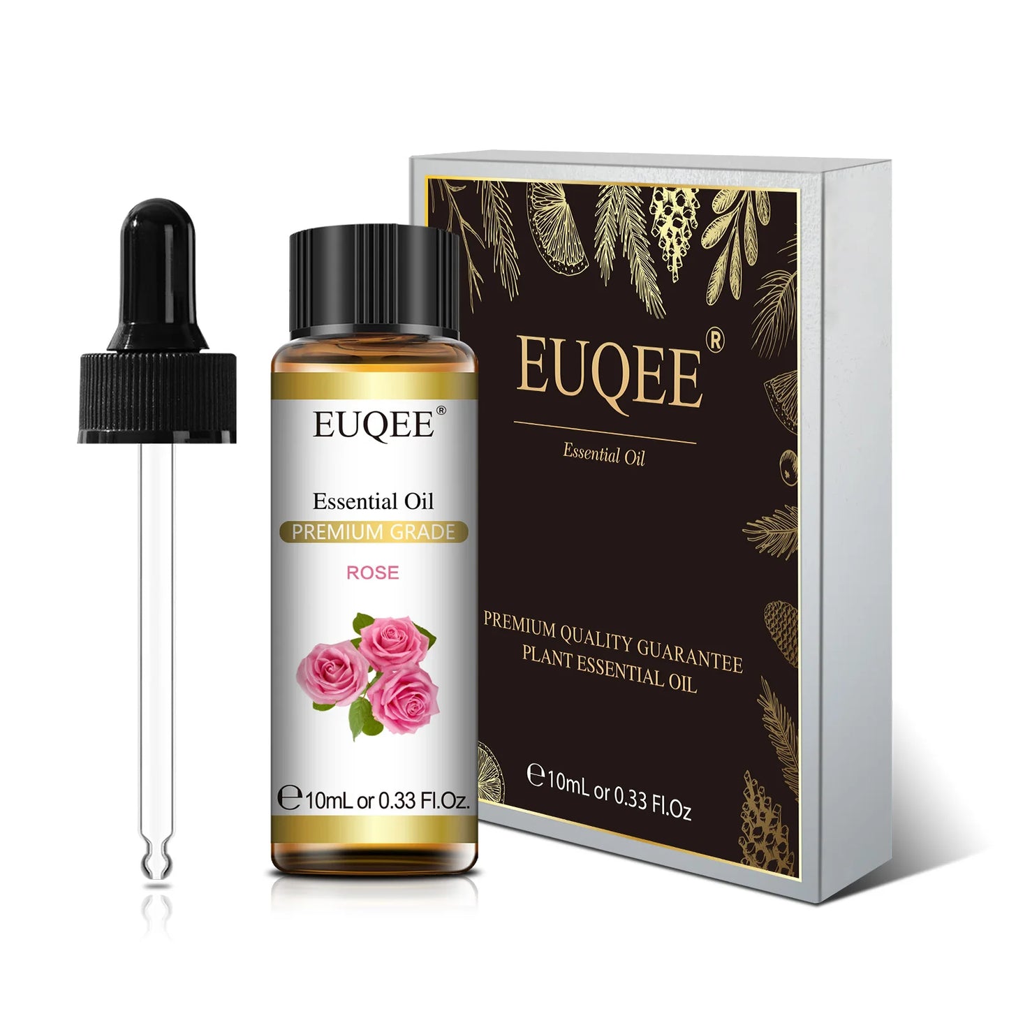 Aromatherapy Essential Oil Set for Diffusers - Bergamot, Eucalyptus, Sandalwood, Cinnamon, and Lavender (10ml/118ml)