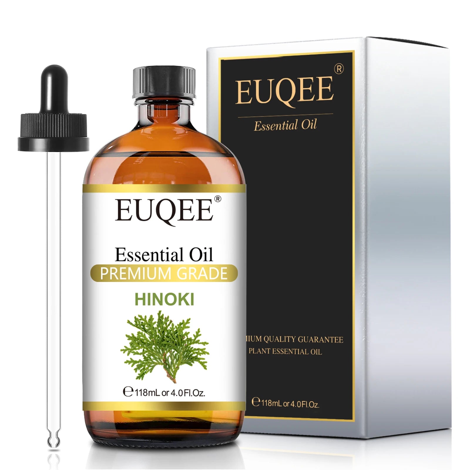 Aromatherapy Essential Oil Set for Diffusers - Bergamot, Eucalyptus, Sandalwood, Cinnamon, and Lavender (10ml/118ml)