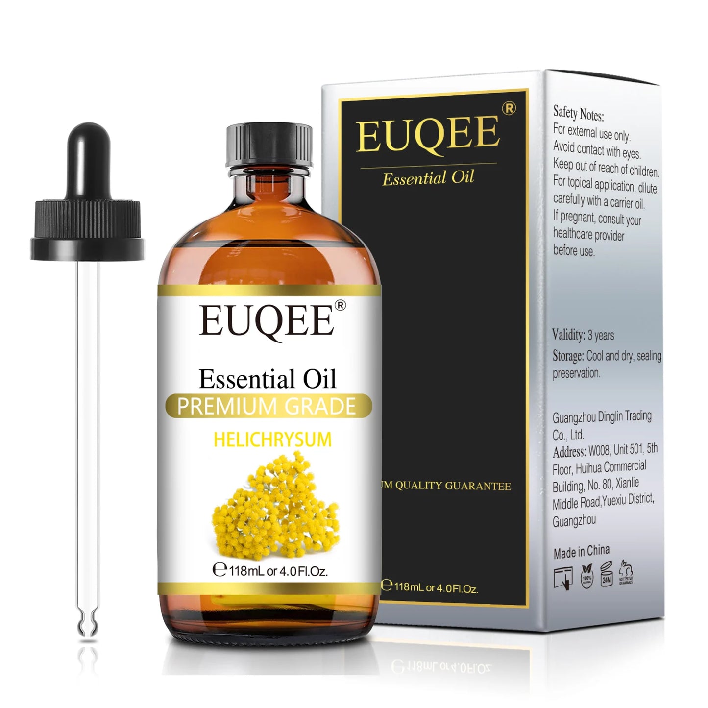Aromatherapy Essential Oil Set for Diffusers - Bergamot, Eucalyptus, Sandalwood, Cinnamon, and Lavender (10ml/118ml)