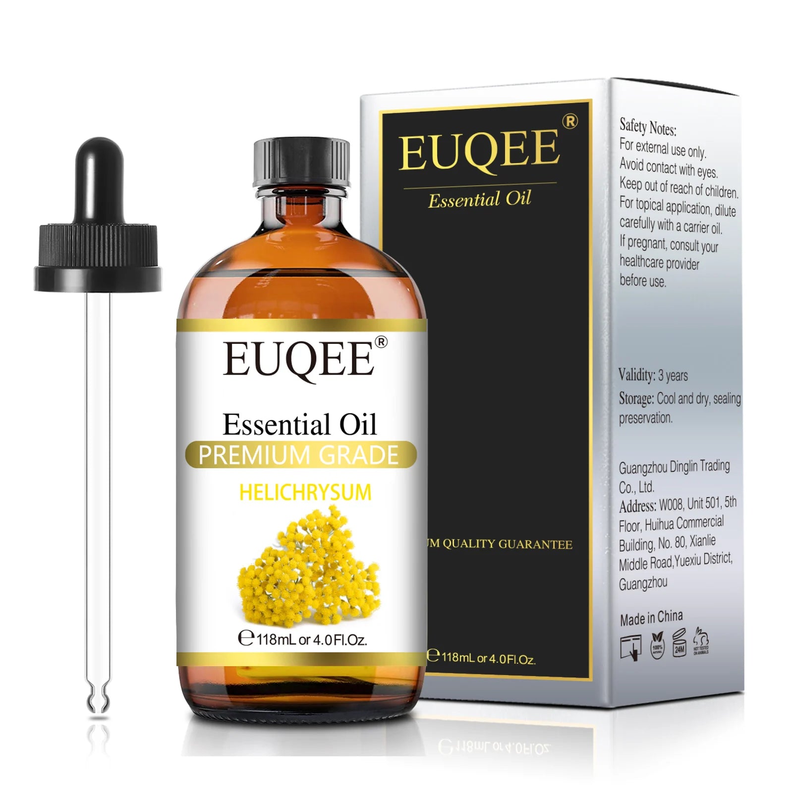 Aromatherapy Essential Oil Set for Diffusers - Bergamot, Eucalyptus, Sandalwood, Cinnamon, and Lavender (10ml/118ml)