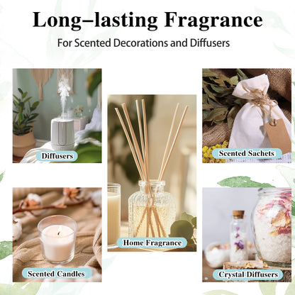 100ML Premium Essential Oil Blend - Sandalwood, Lavender, Eucalyptus & Vanilla for Humidifiers & Candle Burners