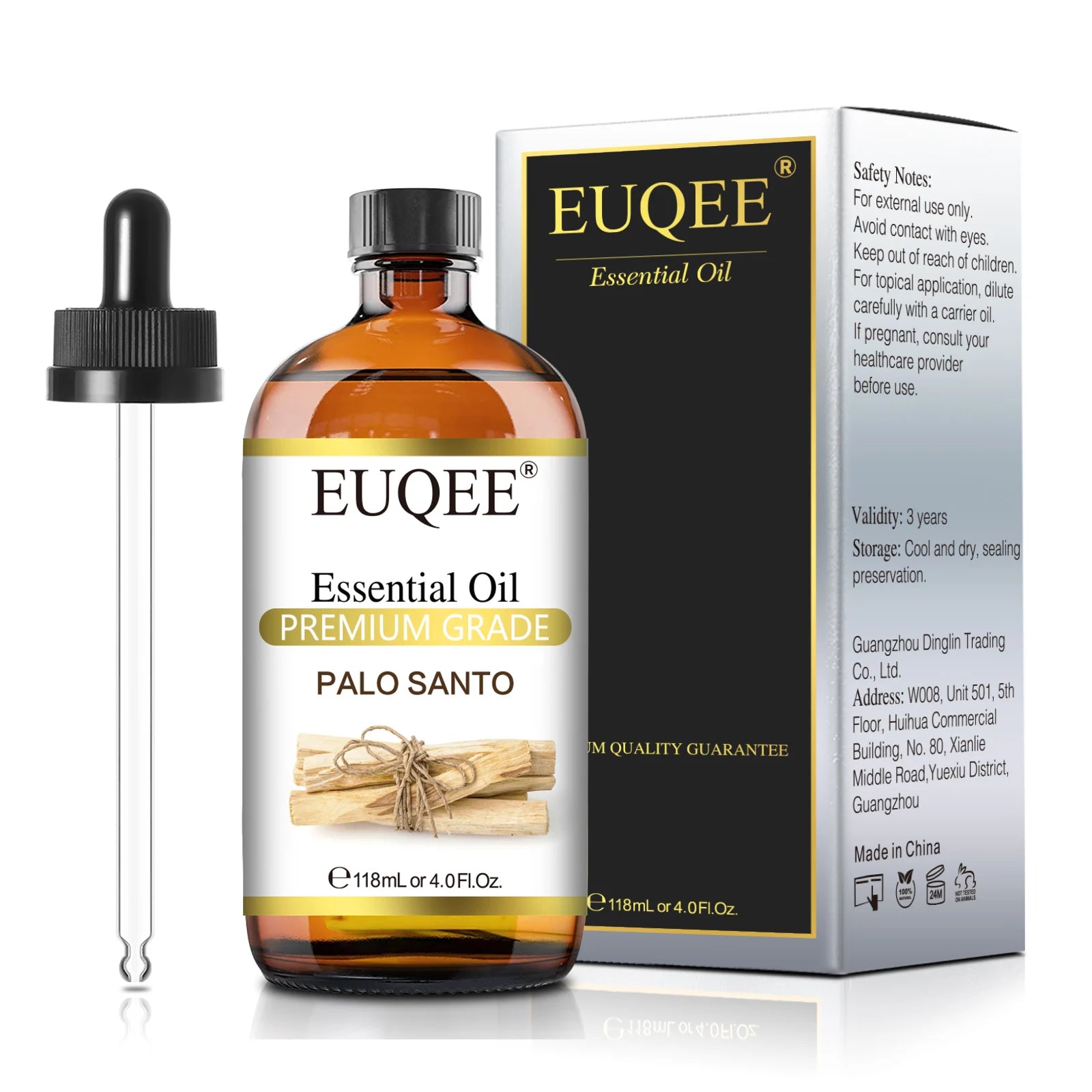 Aromatherapy Essential Oil Set for Diffusers - Bergamot, Eucalyptus, Sandalwood, Cinnamon, and Lavender (10ml/118ml)