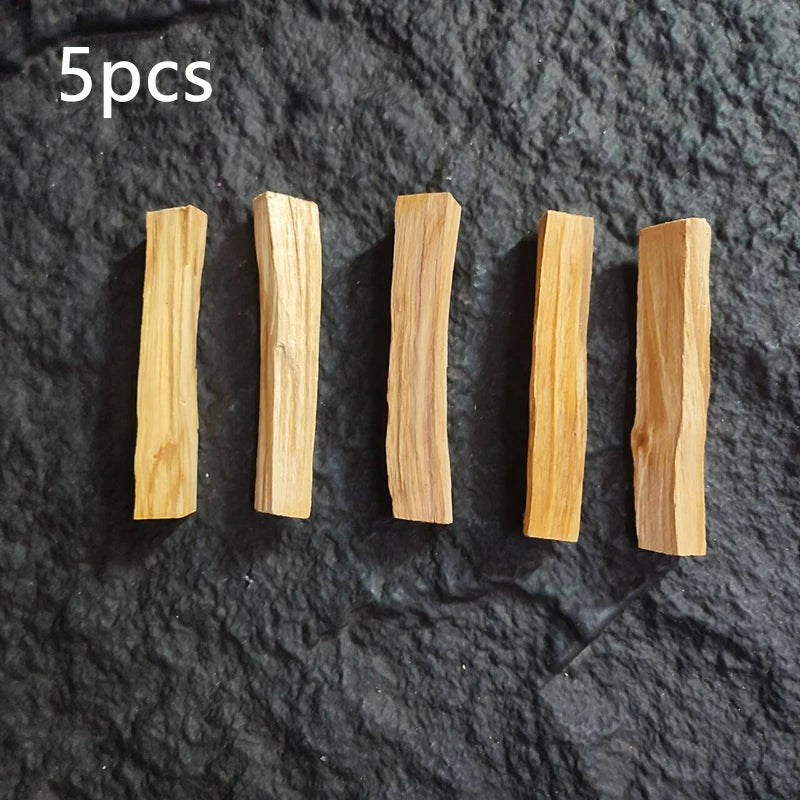 Natural Palo Santo Incense Sticks Yoga Buddha Household Aromatherapy High-Oil Smell of Old Materials Purify Air Heal the Mind