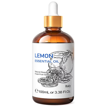 100ML Sandalwood Essential Oils,100% Pure Nature for Aromatherapy, Diffuser, Humidifier, Massage, Meditation, Candle
