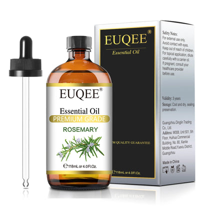 Aromatherapy Essential Oil Set for Diffusers - Bergamot, Eucalyptus, Sandalwood, Cinnamon, and Lavender (10ml/118ml)