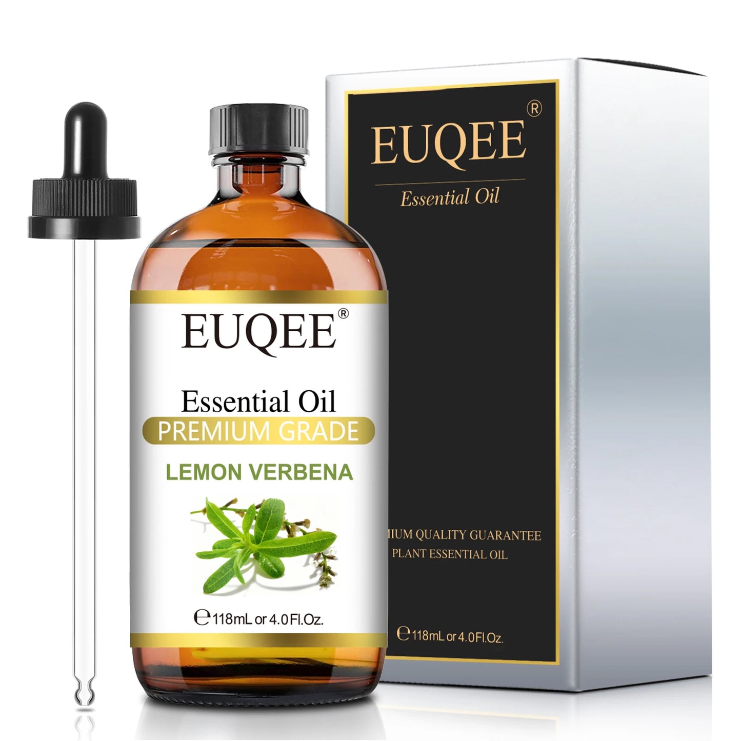 Aromatherapy Essential Oil Set for Diffusers - Bergamot, Eucalyptus, Sandalwood, Cinnamon, and Lavender (10ml/118ml)
