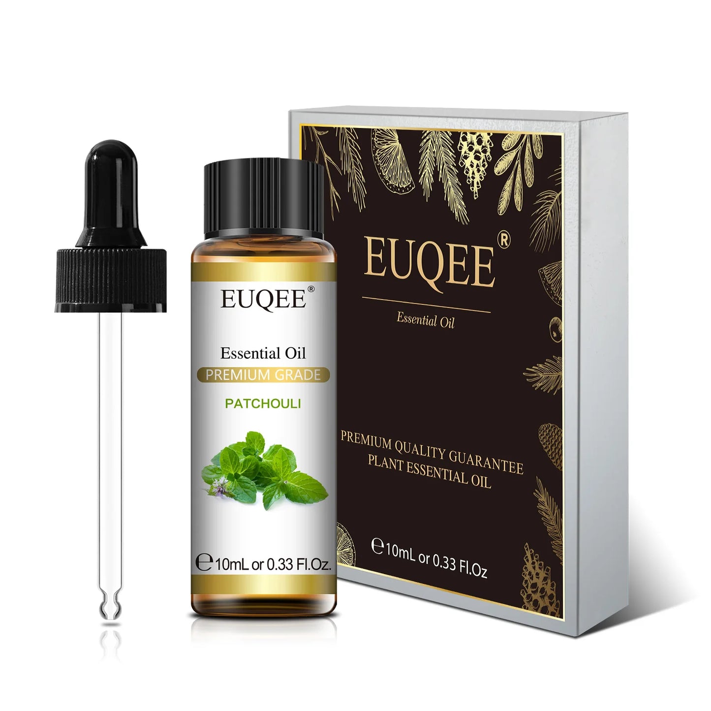 Aromatherapy Essential Oil Set for Diffusers - Bergamot, Eucalyptus, Sandalwood, Cinnamon, and Lavender (10ml/118ml)