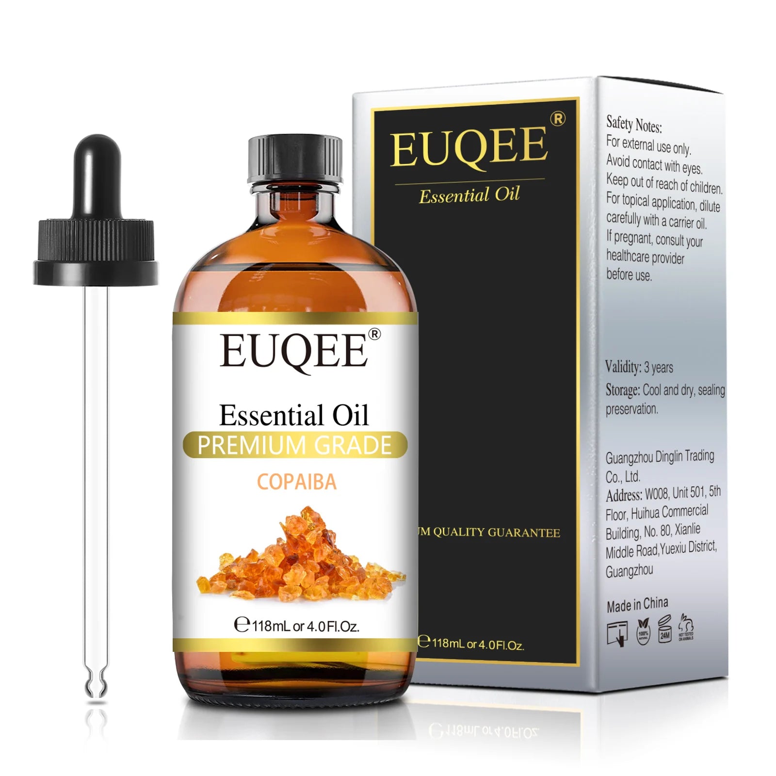 Aromatherapy Essential Oil Set for Diffusers - Bergamot, Eucalyptus, Sandalwood, Cinnamon, and Lavender (10ml/118ml)