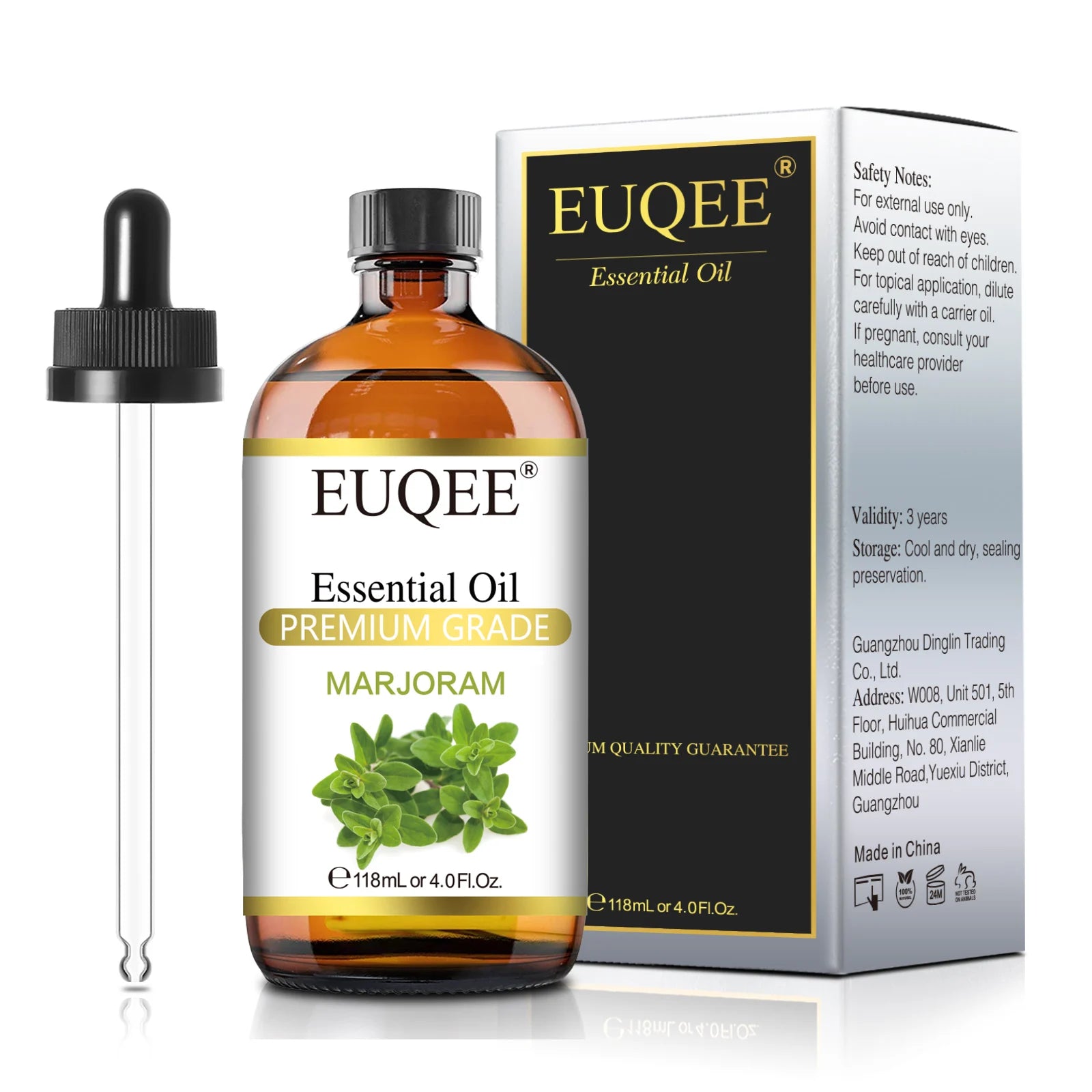 Aromatherapy Essential Oil Set for Diffusers - Bergamot, Eucalyptus, Sandalwood, Cinnamon, and Lavender (10ml/118ml)
