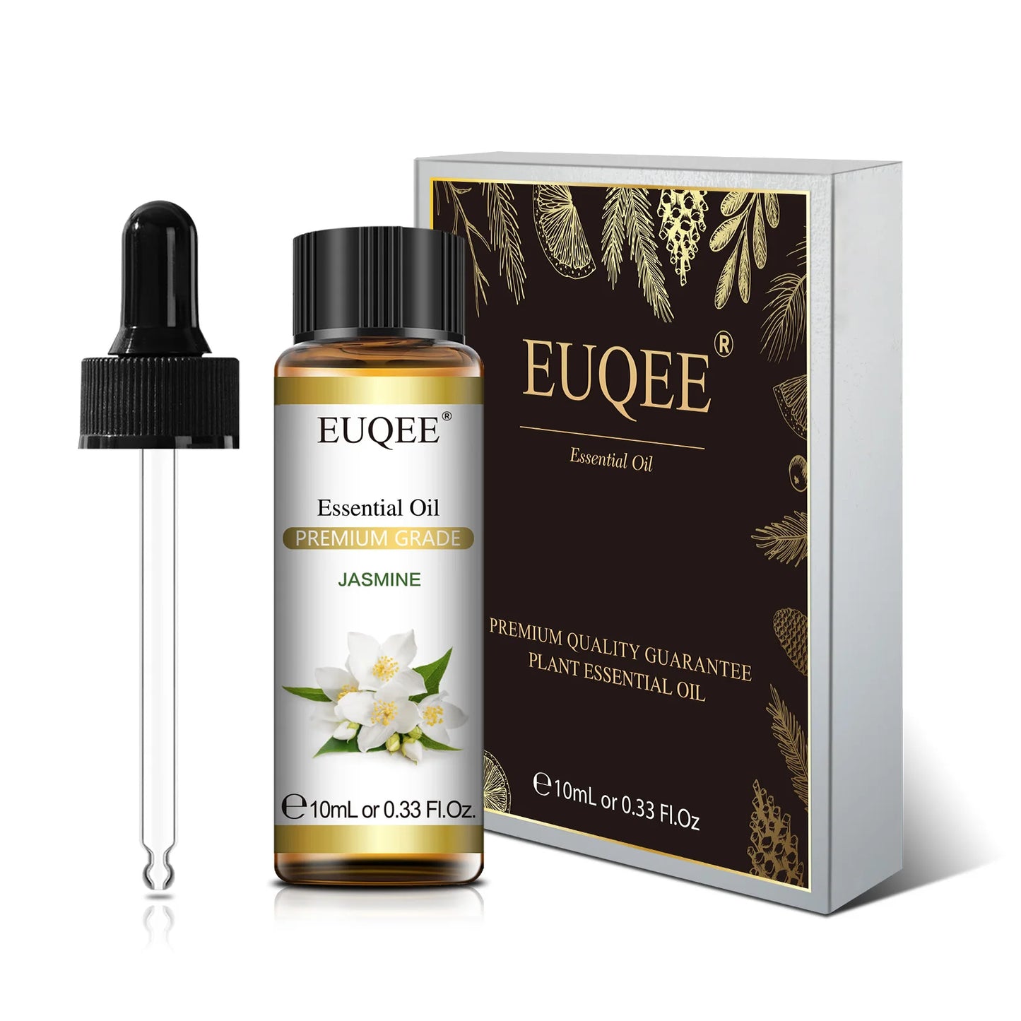 Aromatherapy Essential Oil Set for Diffusers - Bergamot, Eucalyptus, Sandalwood, Cinnamon, and Lavender (10ml/118ml)