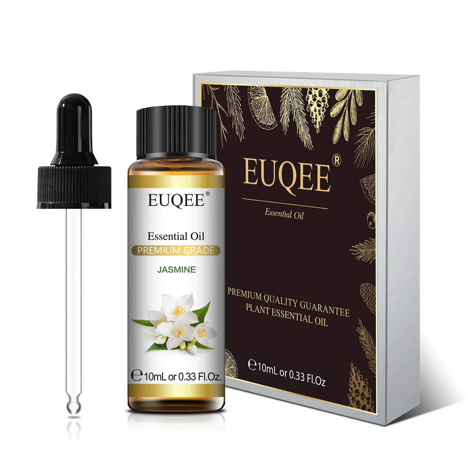 Aromatherapy Essential Oil Set for Diffusers - Bergamot, Eucalyptus, Sandalwood, Cinnamon, and Lavender (10ml/118ml)