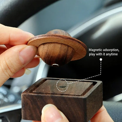 1Pcs Wood Scent No Essential Oil Diffuser Jupiter Shape Home Decoration Fresh Air Present to Friend Dorm Room Essentials